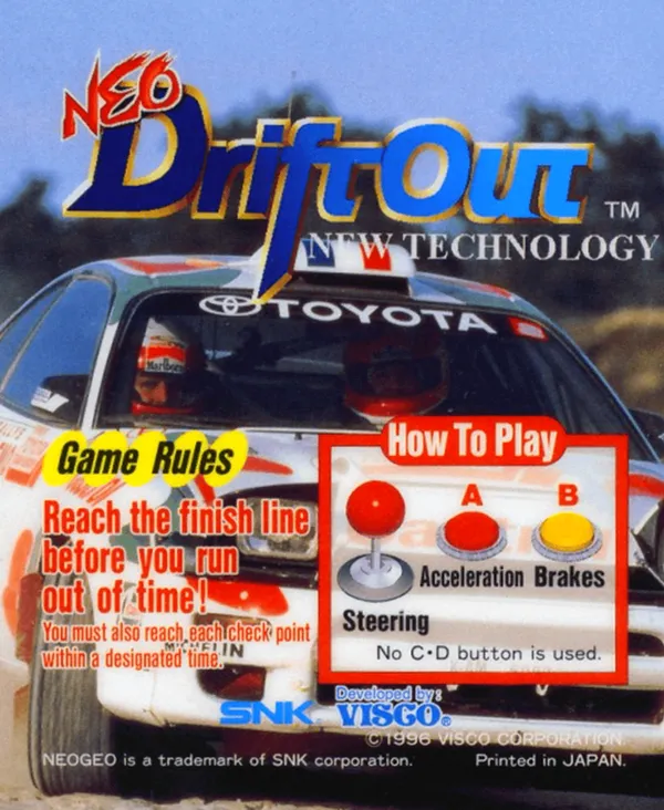 Neo Drift Out mini marquee